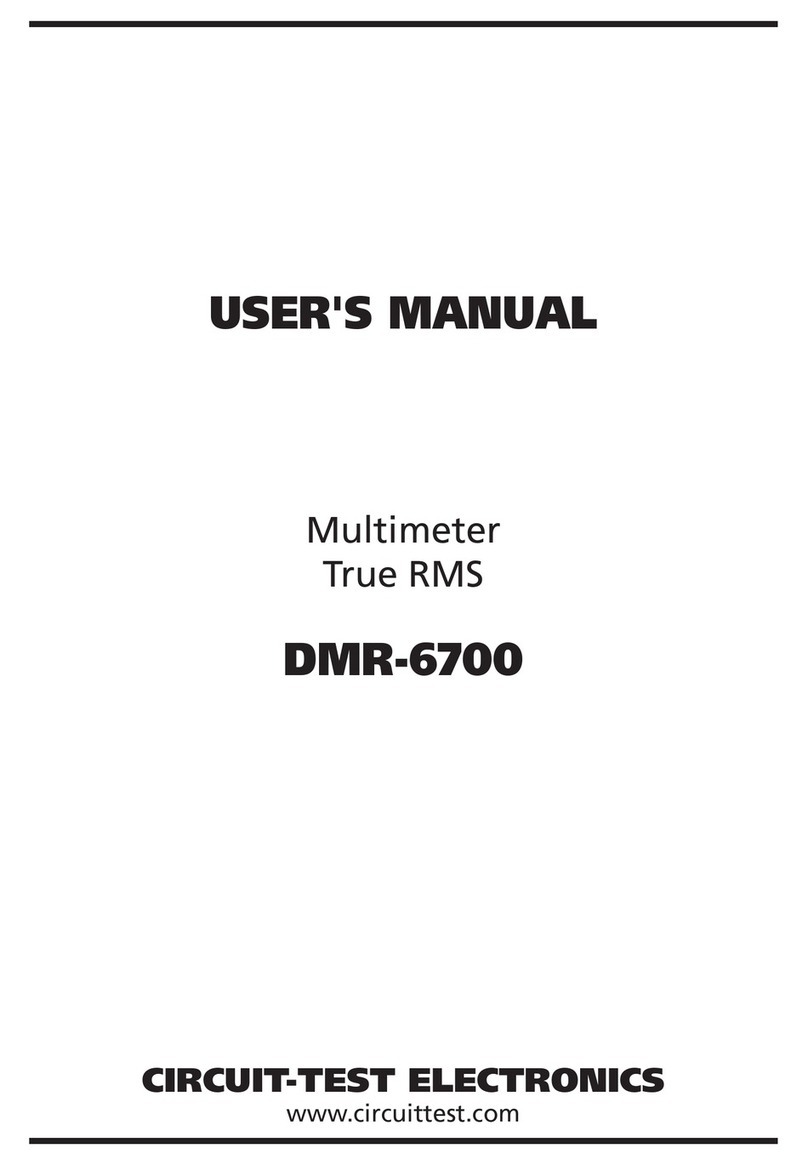 Circuit-test DMR-6700 User manual