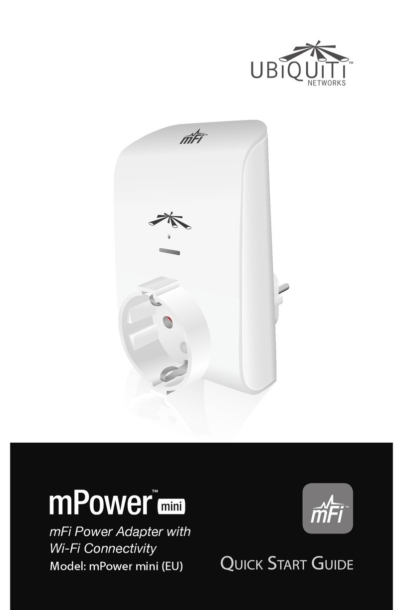 Ubiquiti mPower mini Quick start guides