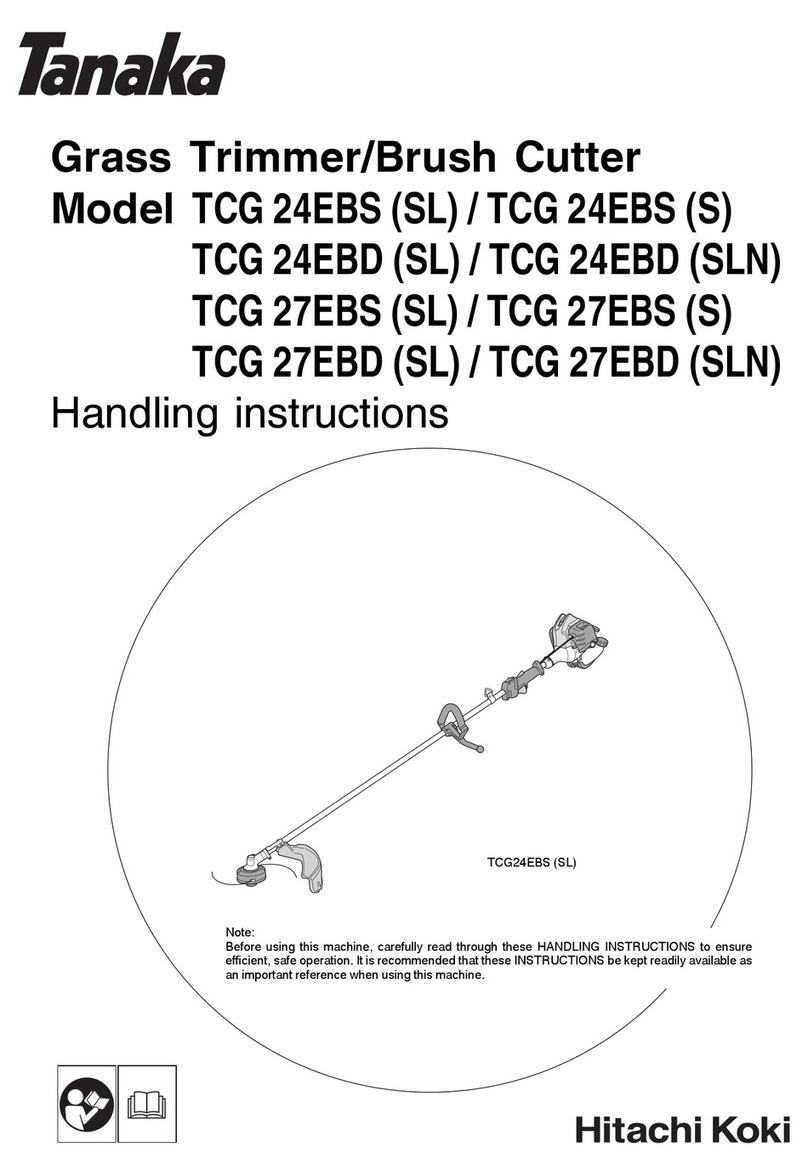 Tanaka TCG 24EBS (SL) Handling instructions