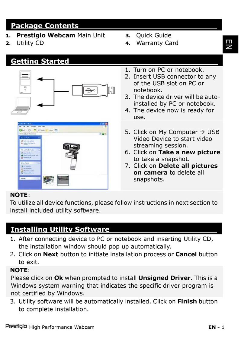 Prestigio PWC420 User manual