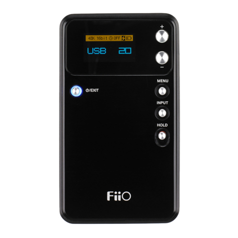Fiio E17 user manual