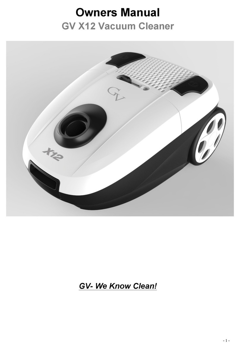 GV X12 owner's manual