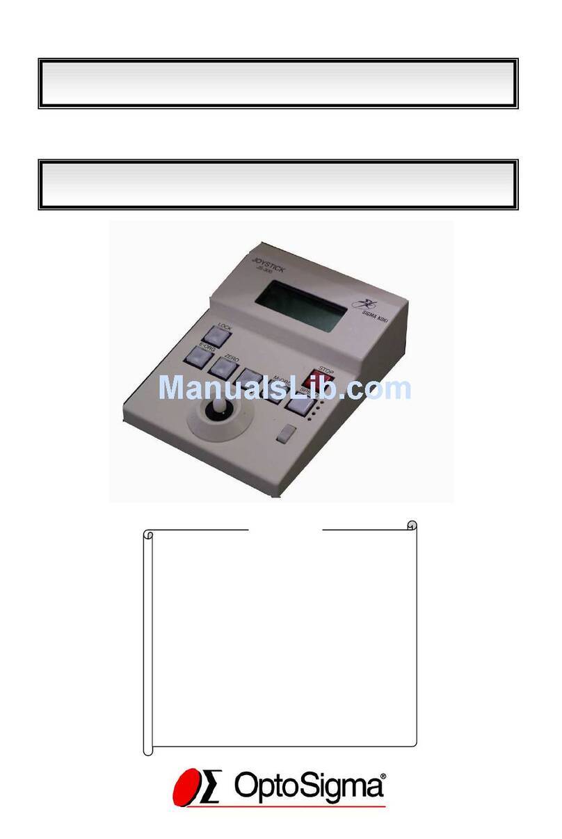 SIGMAKOKI JS-300 User manual