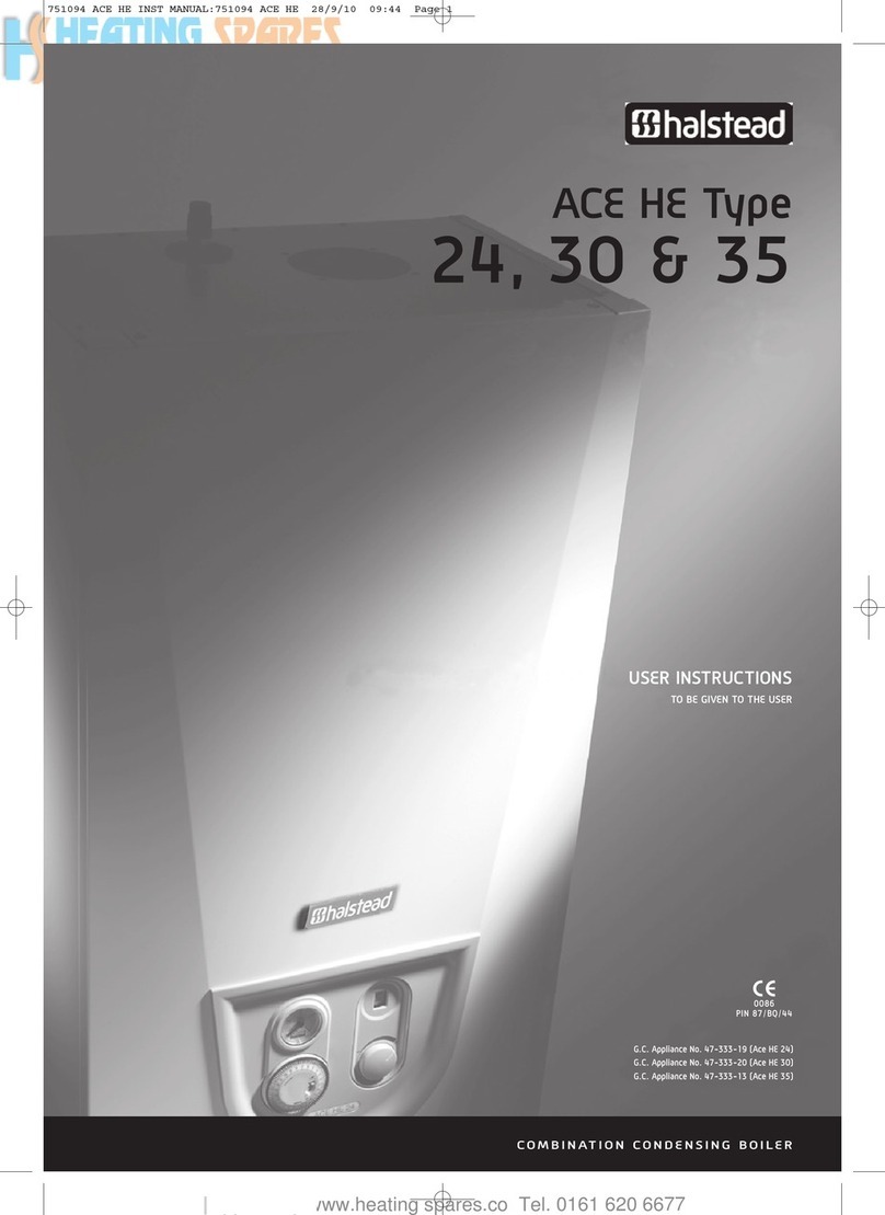 Halstead ACE HE 35 User manual