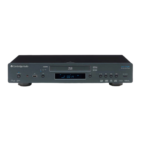 Cambridge Audio Azur 752BD User manual