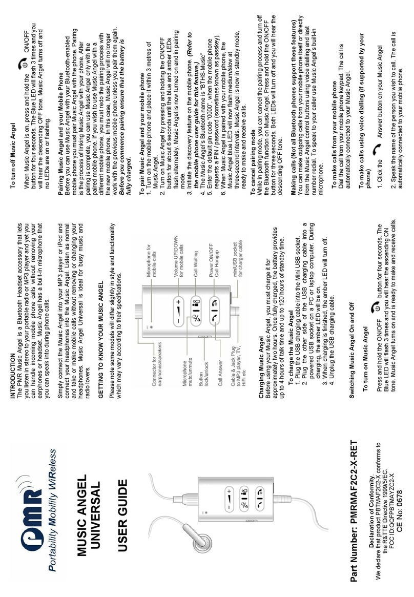 PMR PMRMAF2C2-X-RET user guide