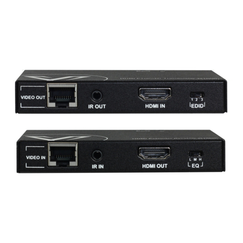 AV Access AVA-EX11-40TX User manual AV Access AVA-EX11-40TX User manual