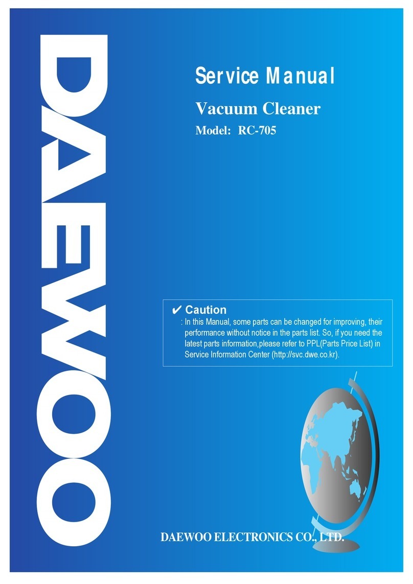 Daewoo RC-705 Service manual
