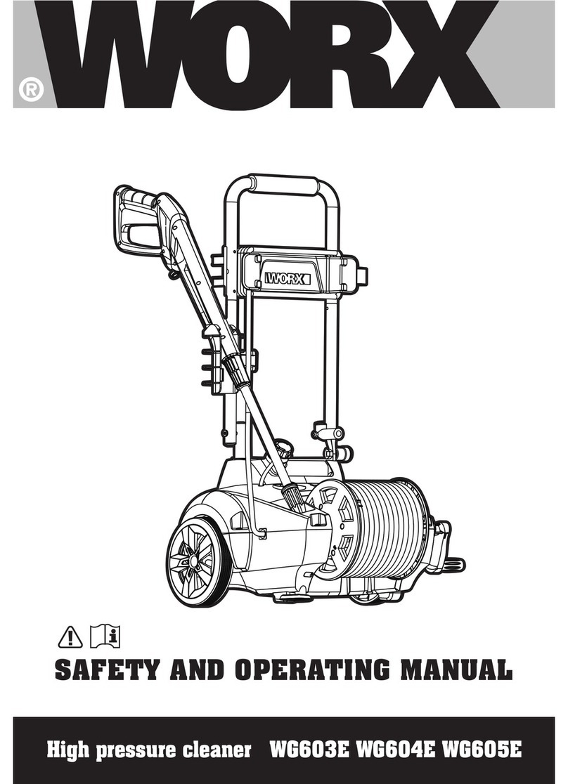 Worx WG603E Installation manual