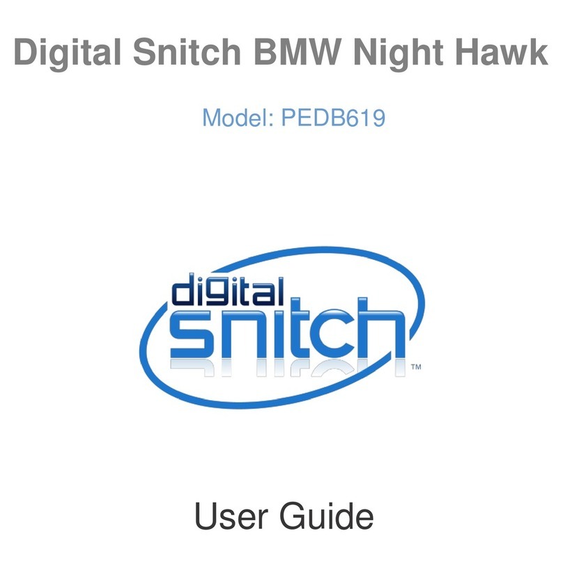 digital snitch PEDB619 user guide