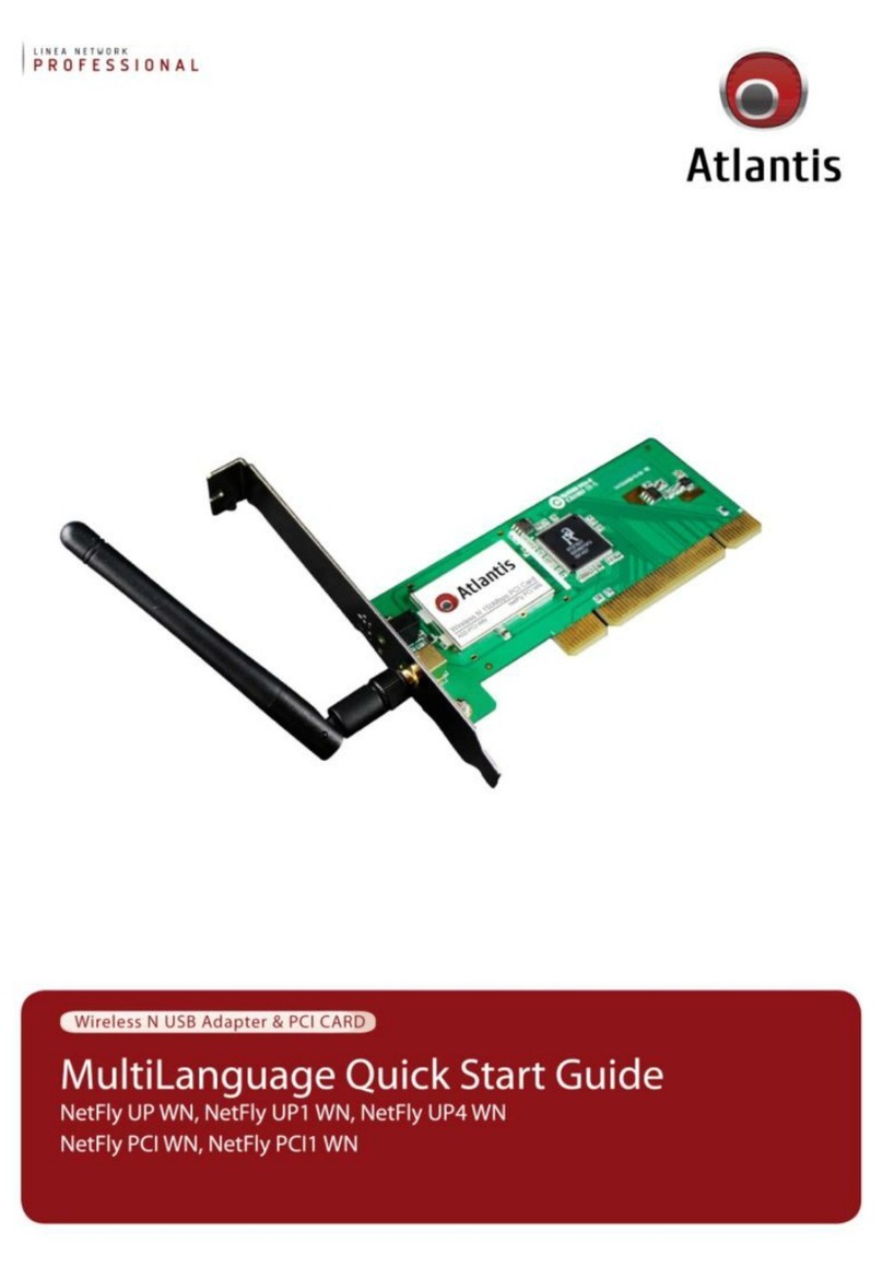 Atlantis NetFly UP WN User manual Atlantis NetFly UP WN User manual