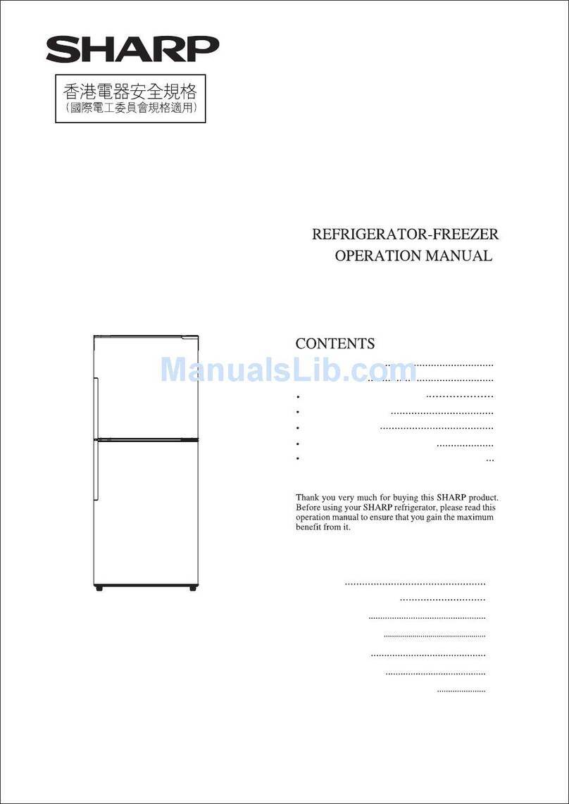 Sharp SJ-FR23C User manual Sharp SJ-FR23C User manual