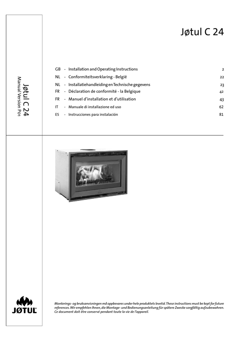 Jøtul C 24 Owner's manual