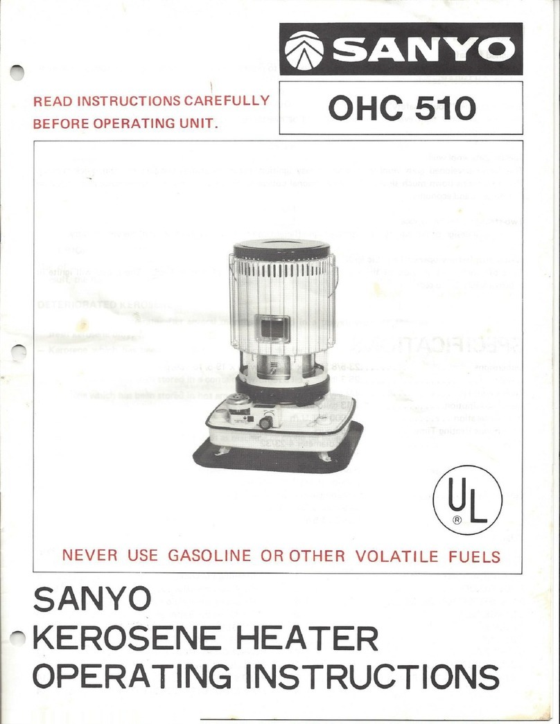 Sanyo OHC 510 User manual