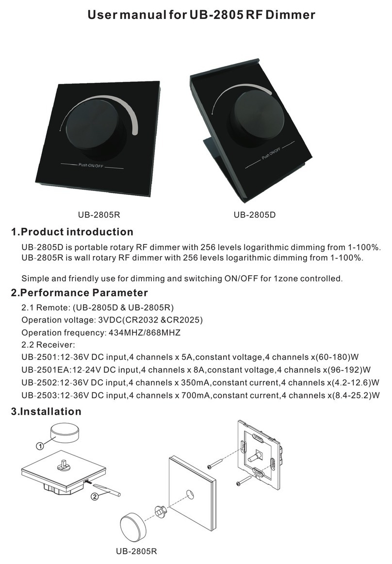Unibright UB-2805R User manual