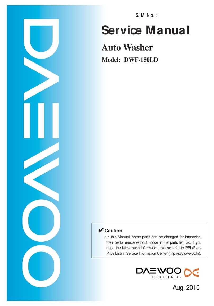 Daewoo DWF-150LD Service manual