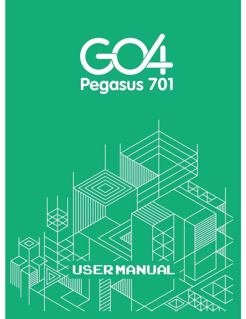 GO4 Pegasus 701 user manual