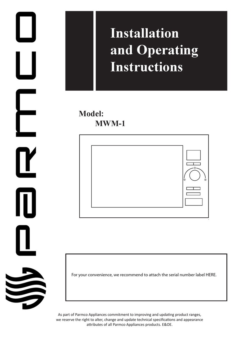 Parmco MWM-1 User manual