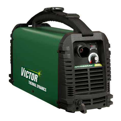 Victor 42 CUTMASTER Service manual