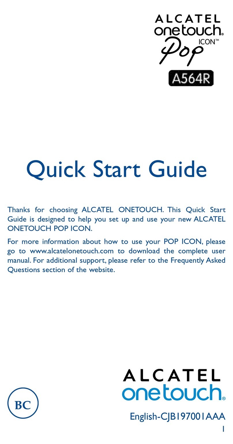 Alcatel Onetouch POP Icon A564R User manual