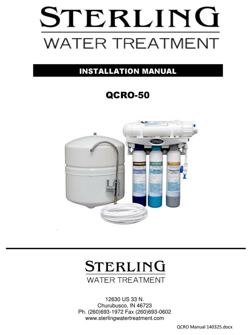 Sterling QCRO-50 installation manual