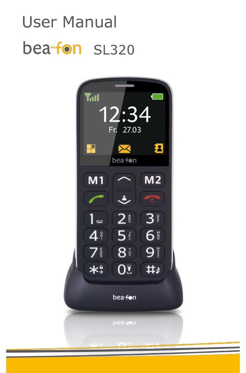 Bea-fon SL320 User manual Bea-fon SL320 User manual