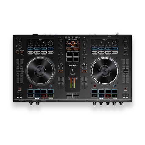Denon MC4000 Operation guide