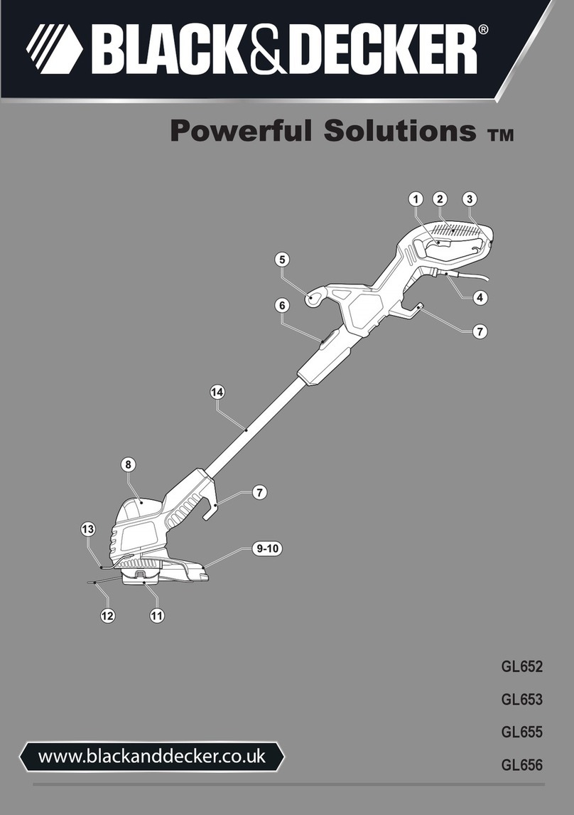 Black & Decker Powerful Solutions GL652 Original instructions