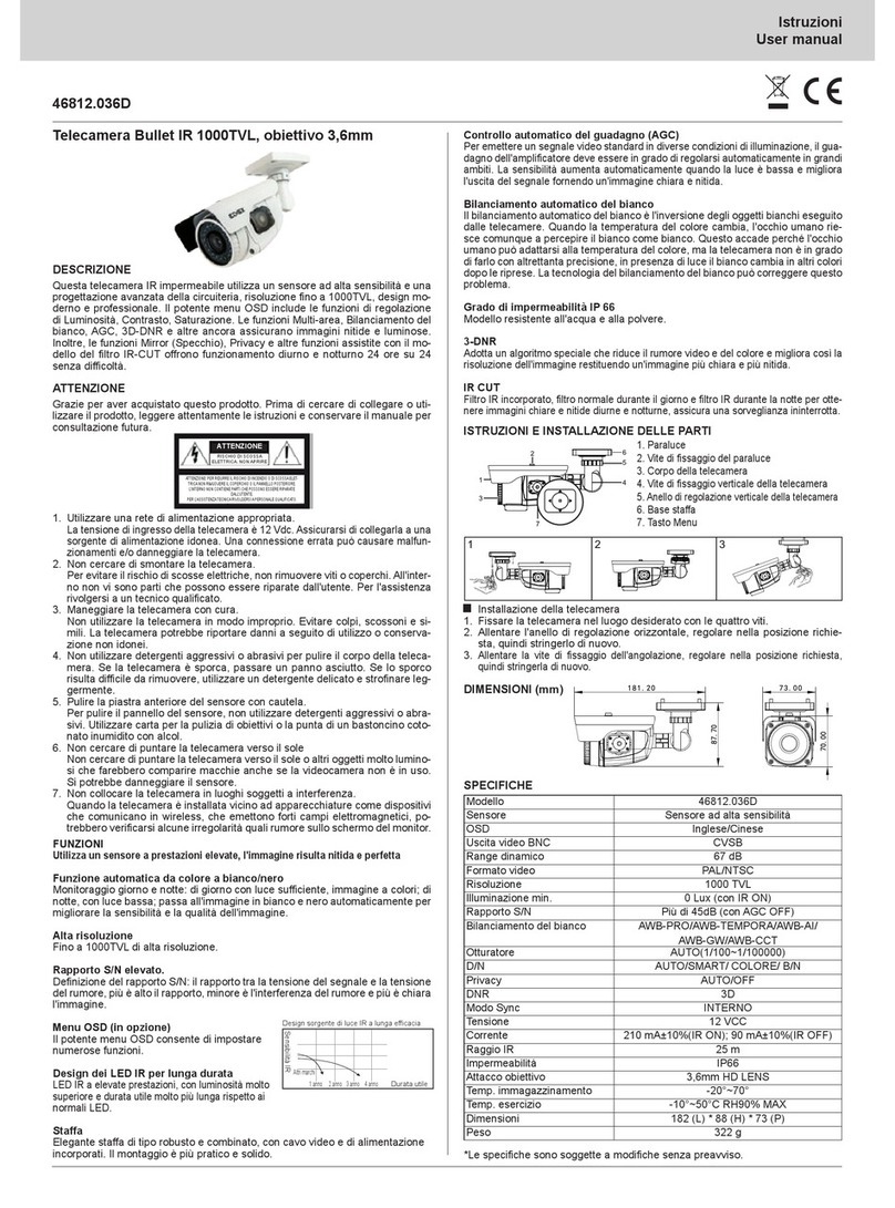 Vimar 46812.036D User manual