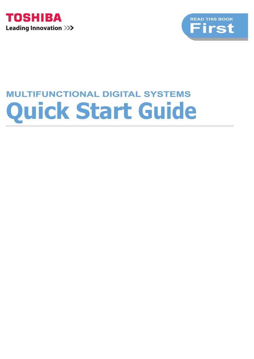 Toshiba e-STUDIO352 User manual