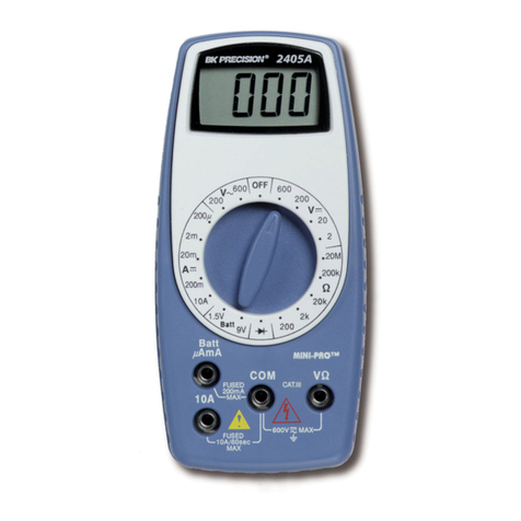 B+K precision 2405A Mini-Pro instruction manual