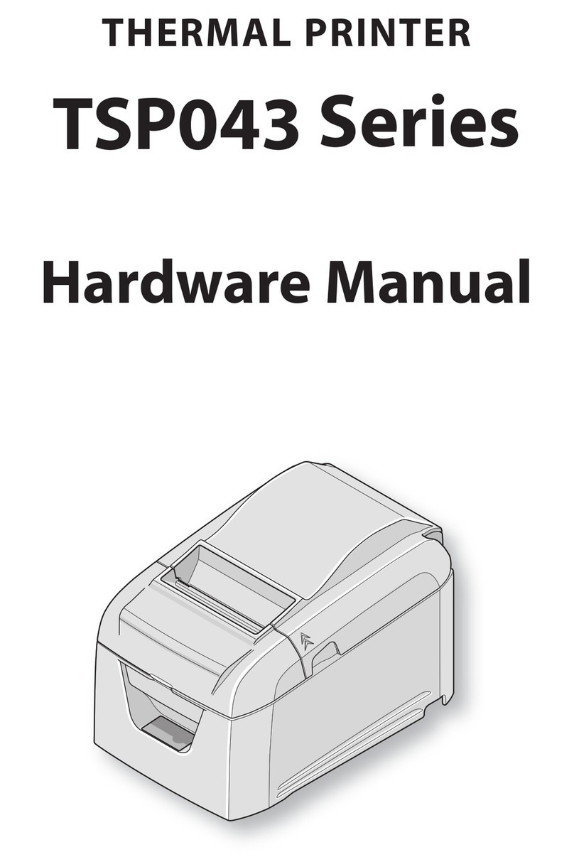 Star Micronics TSP043 Series User manual