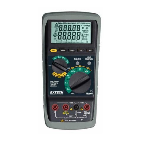 Extech Instruments 380900 user guide