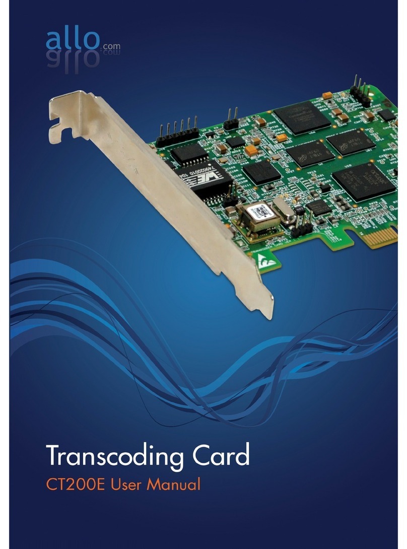 Allo.com CT200E user manual