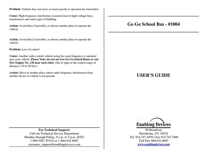 Enabling Devices Go Go School Bus1004 User manual