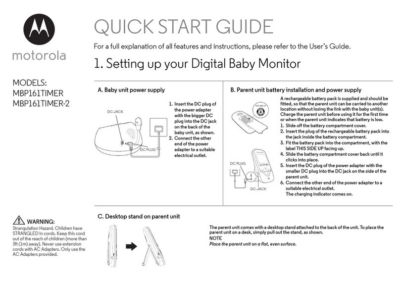 Motorola MBP161TIMER User manual Motorola MBP161TIMER User manual