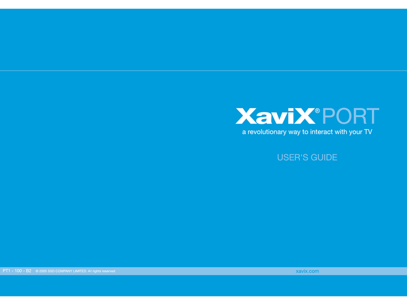 Xavix Xavixport User manual