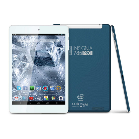 Goclever Insignia 785 Pro User manual