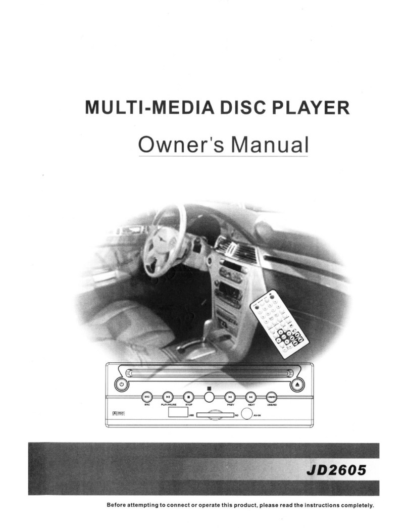 Generic JD2605 owner's manual