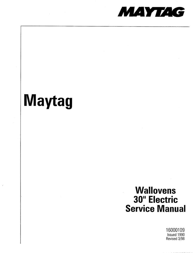 Maytag CWE900 User manual