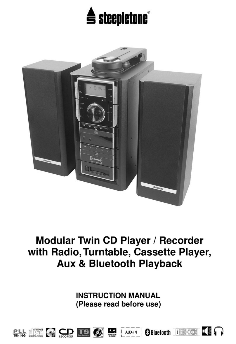 Steepletone SMC2014 BT instruction manual