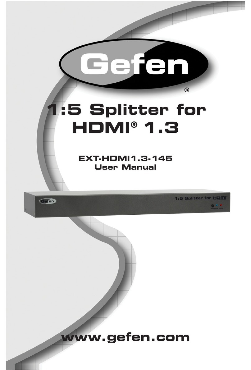 Gefen EXT-HDMI1.3-145 user manual Gefen EXT-HDMI1.3-145 user manual