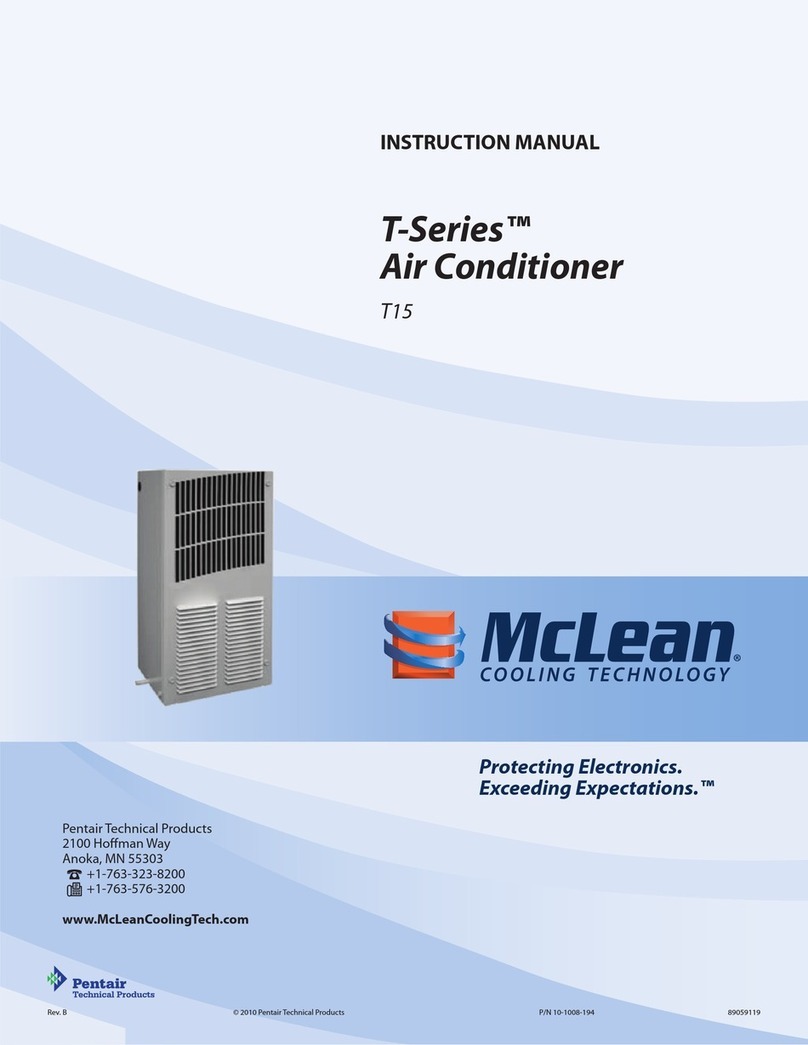 McLean Cooling Technology T15 User manual