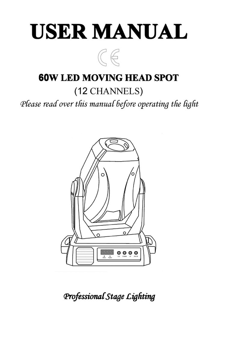 CY Lighting AILISI-1060 user manual