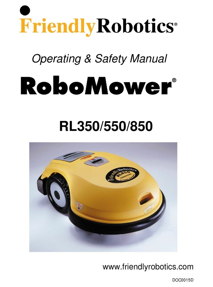 Robomower RL350 Instruction Manual
