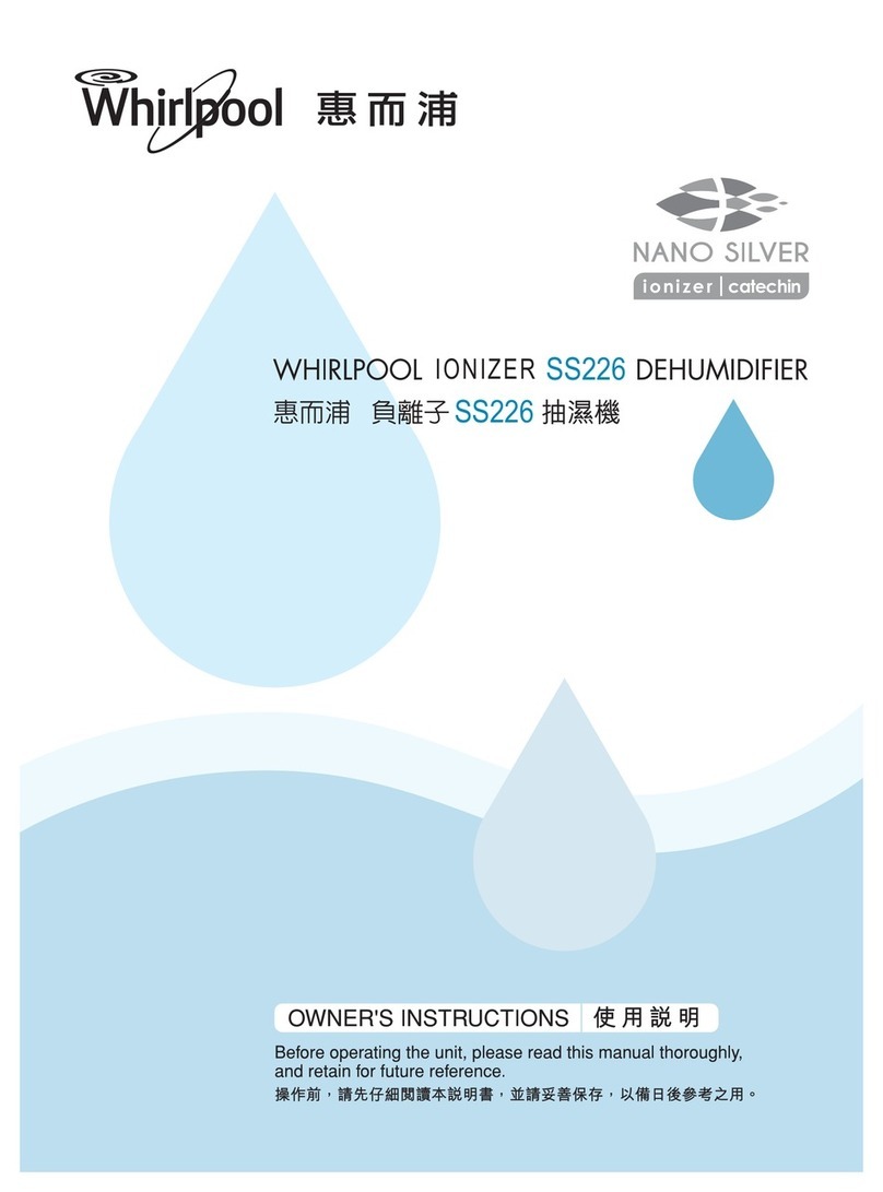 Whirlpool SS226 Owner's instruction Whirlpool SS226 Owner's instruction