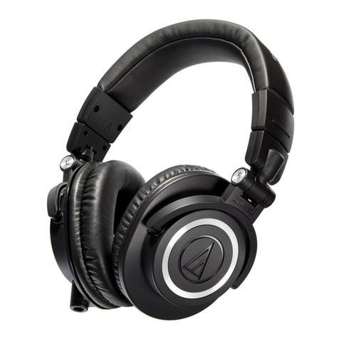 Audio Technica ATH M20x instructions