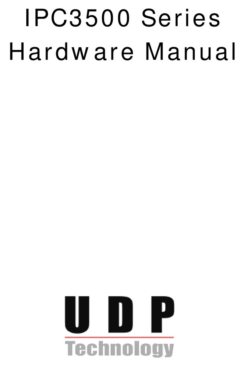 UDP Technology IPC3500A-D Hardware manual