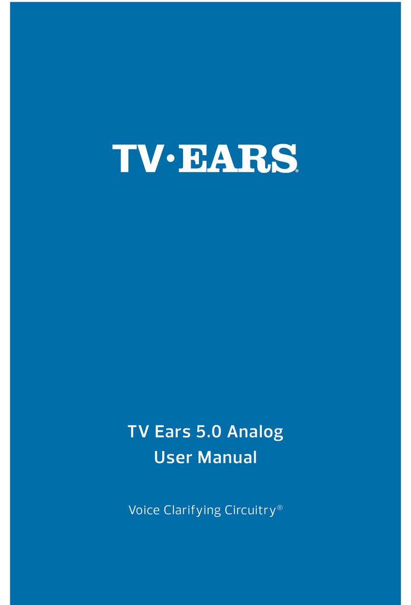 TV Ears 5.0 user manual