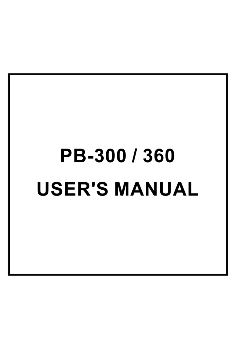 Sun Power PB-300 User manual